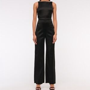 NWT Abercrombie clasp-back jumpsuit small